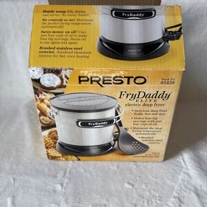 Presto FryDaddy Elite 05426 4 Cup Non Stick Easy Clean Sealed